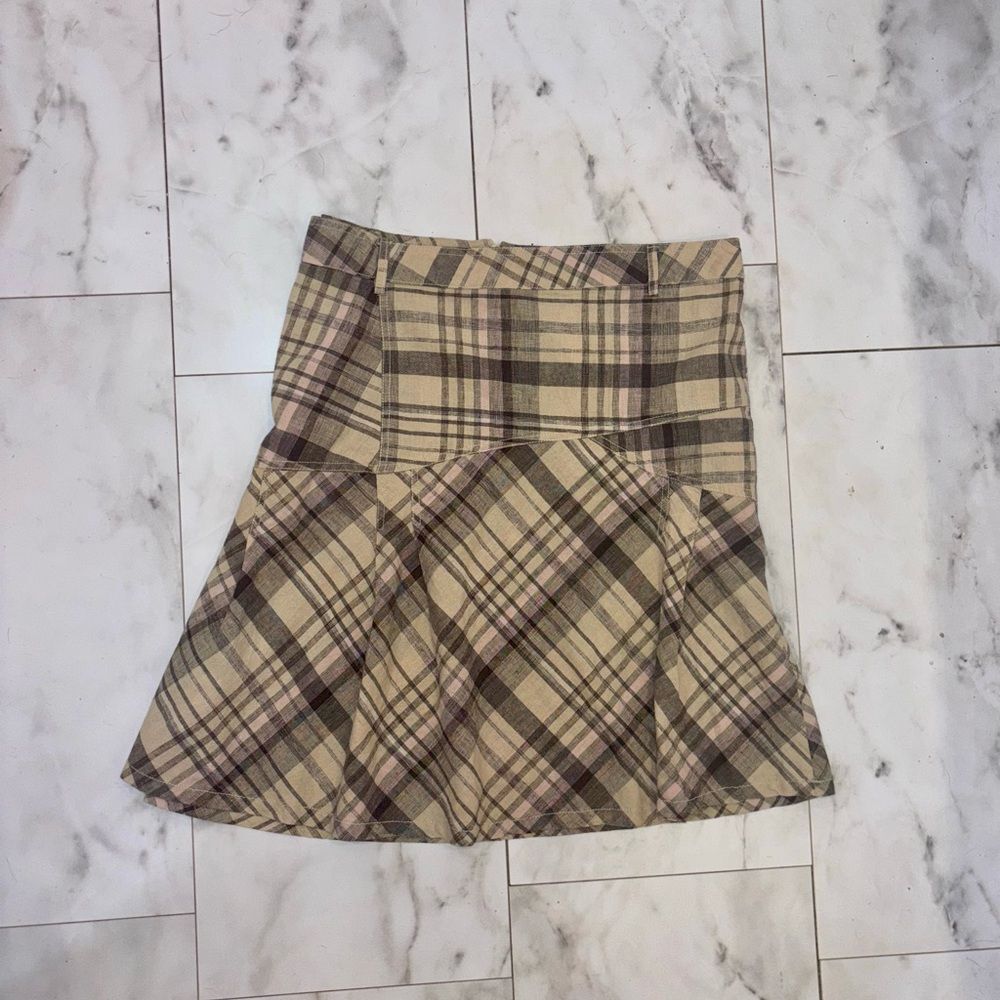 Sherry Taylor Plaid Mini Skirt Plus Size 1X Preppy Academia Y2K - Picture 12 of 16